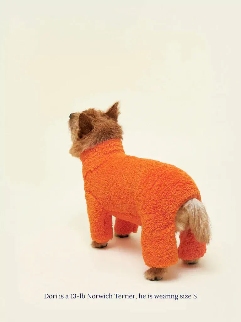 Rhymes With Orange Fleece Onesie